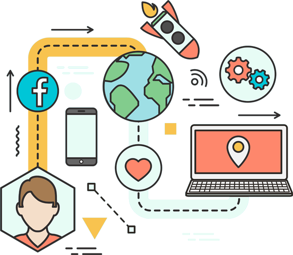 Infografia marketing digital mi negocio en linea