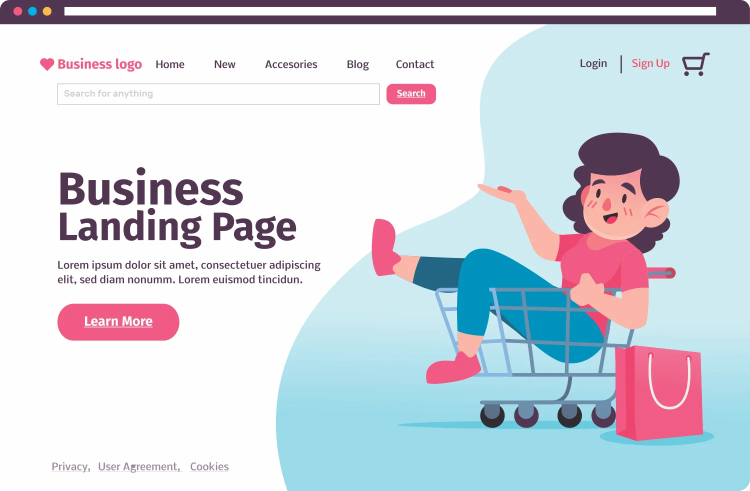 landing pages